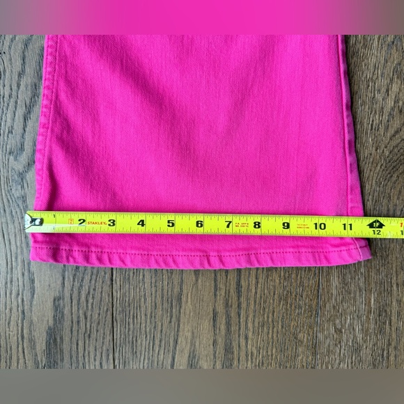 Lee SIZE 27 Hot Pink High Waist Flare Jeans Denim Pants - Picture 10 of 10